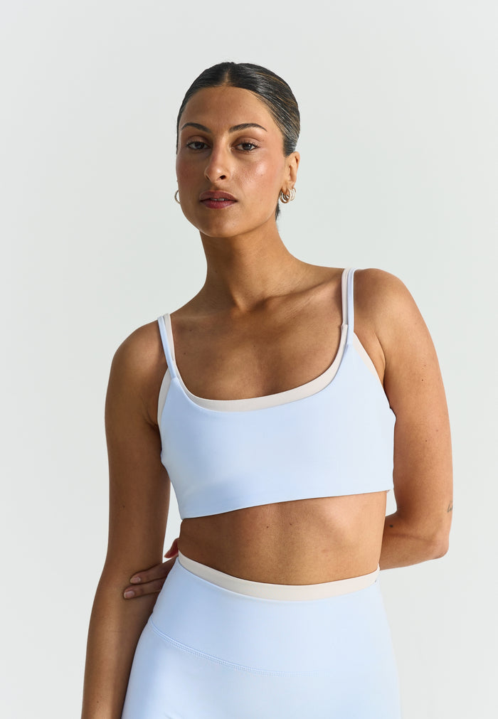 Softsculpt Double Layer Bra Ice Blue