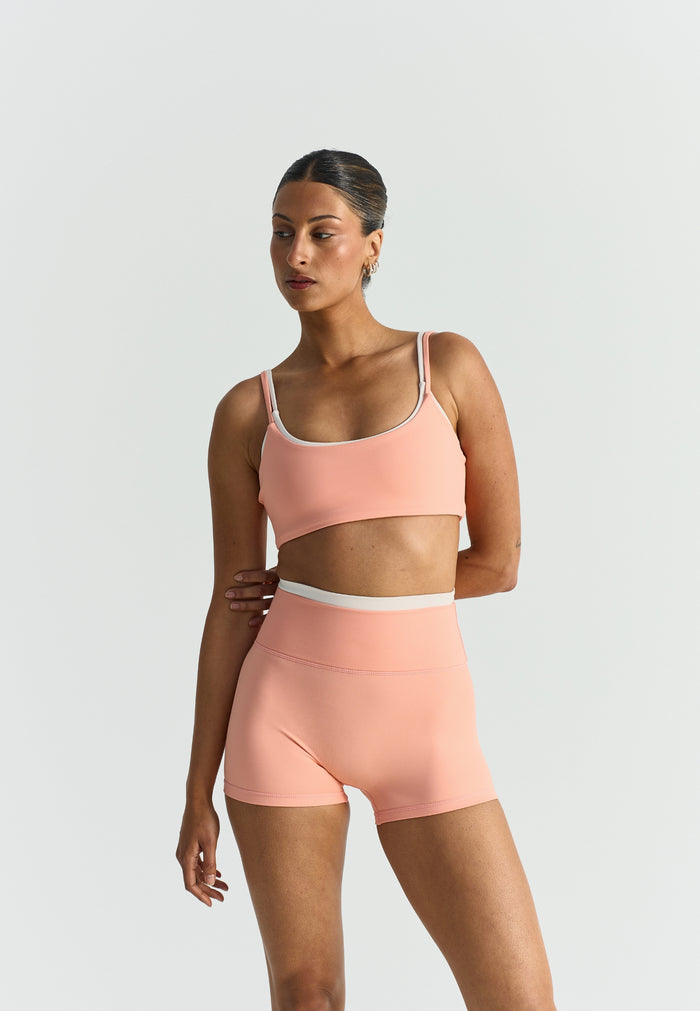 Softsculpt Double Layer Bra Peach