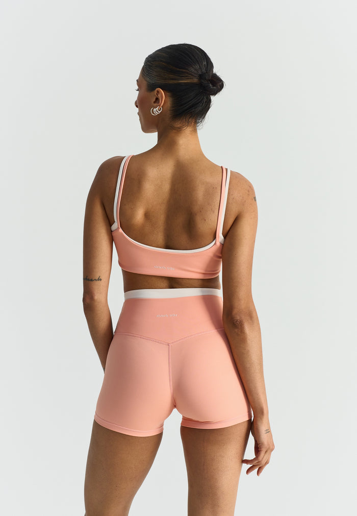Softsculpt Double Layer Shorts Peach