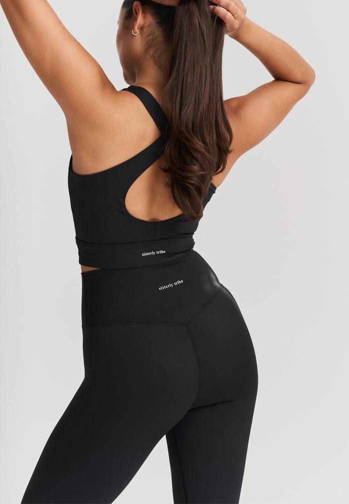 Softsculpt Flared Leggings Black