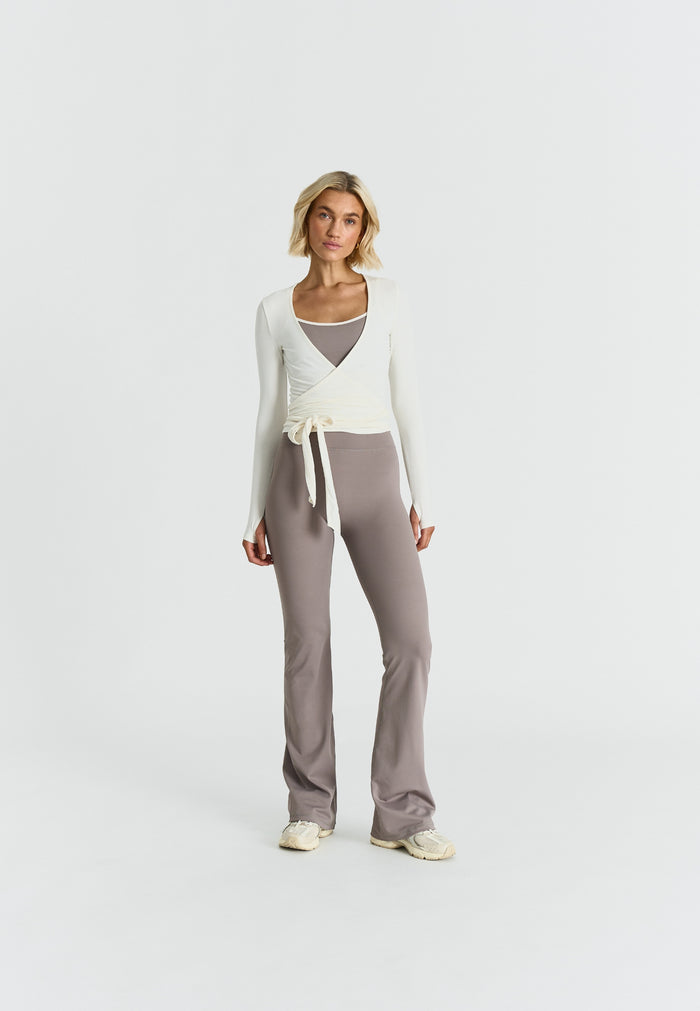 Softsculpt Flared Leggings Clay