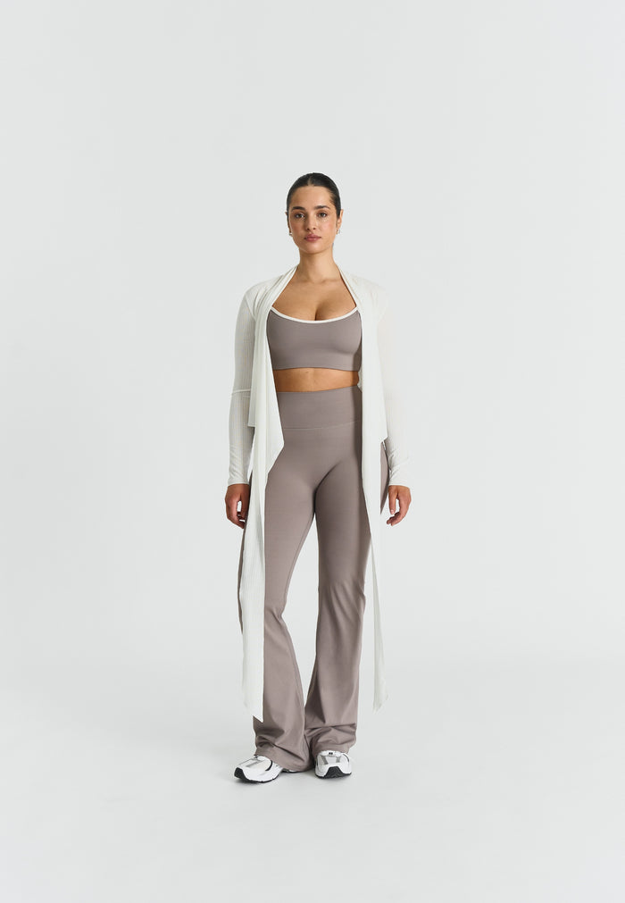Softsculpt Flared Leggings Clay
