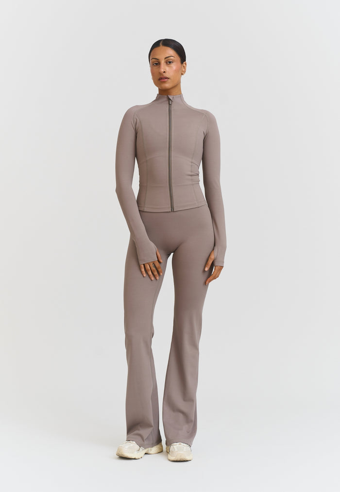 Softsculpt Flared Leggings Clay