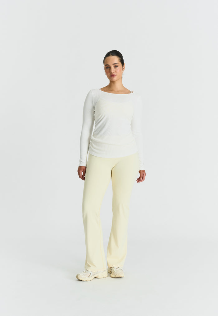 Softsculpt Flared Leggings Lemonade