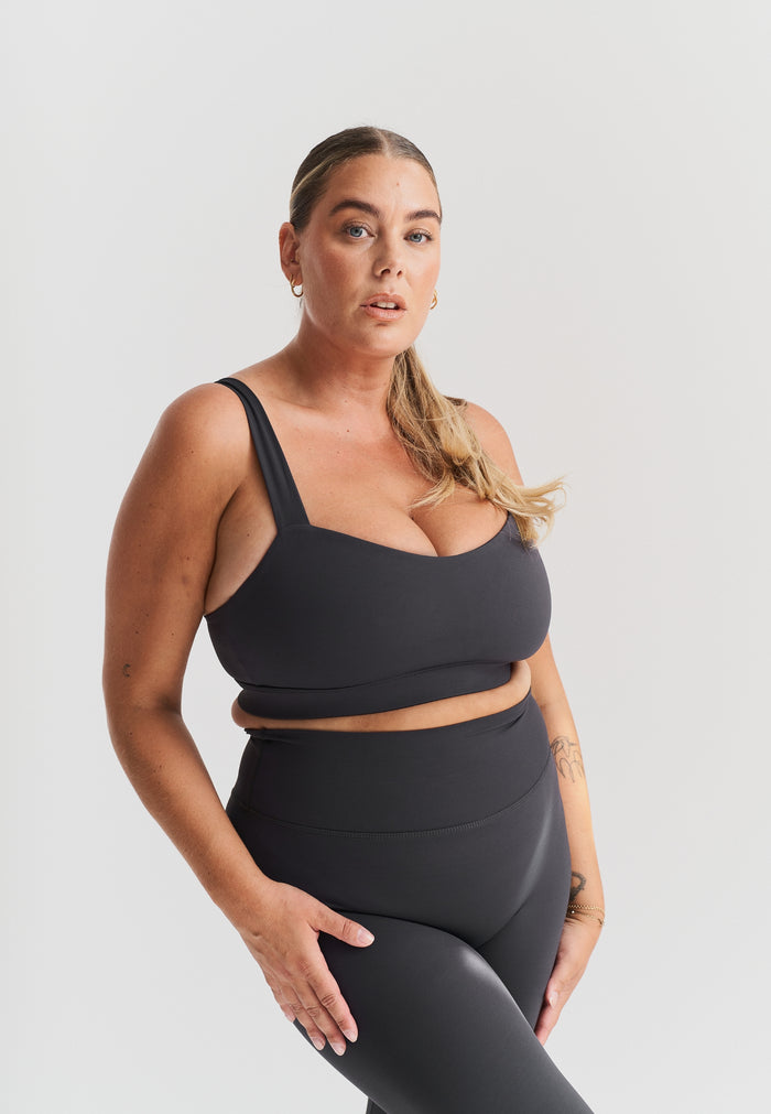 Softsculpt Sweetheart Bra Asphalt Grey