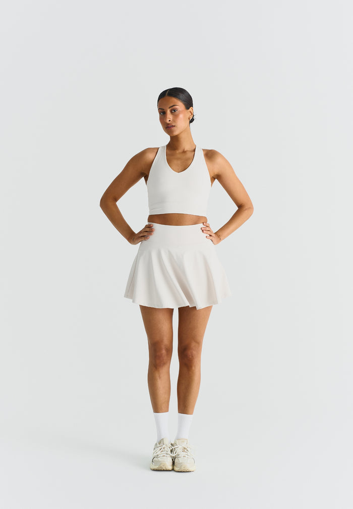 Softsculpt Tennis Skirt Marshmallow
