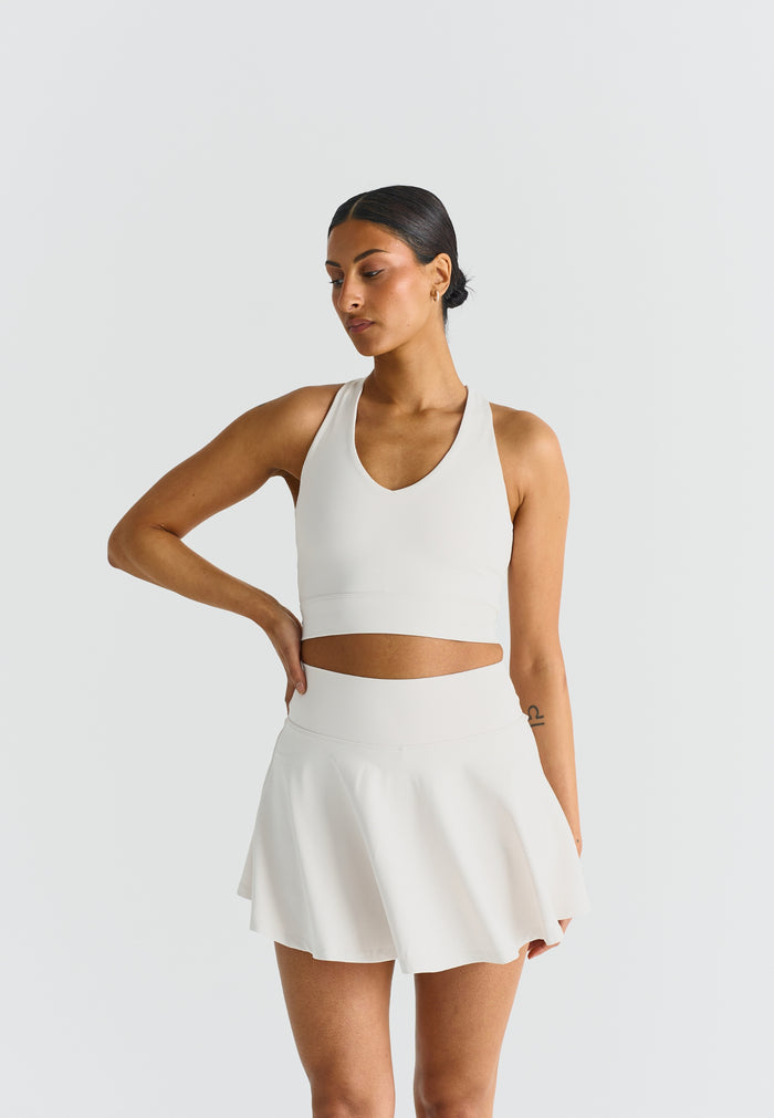 Softsculpt Tennis Skirt Marshmallow