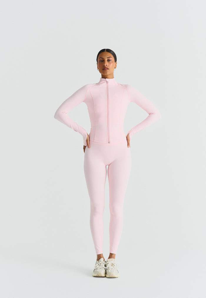 Softsculpt Zip Jacket - Ballet Slipper