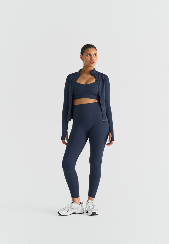 Softsculpt Zip Jacket - Navy