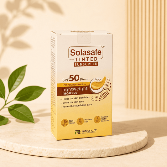 Solasafe Tinted Sunscreen SPF 50 PA+++ (Ivory) - Cosmosentials