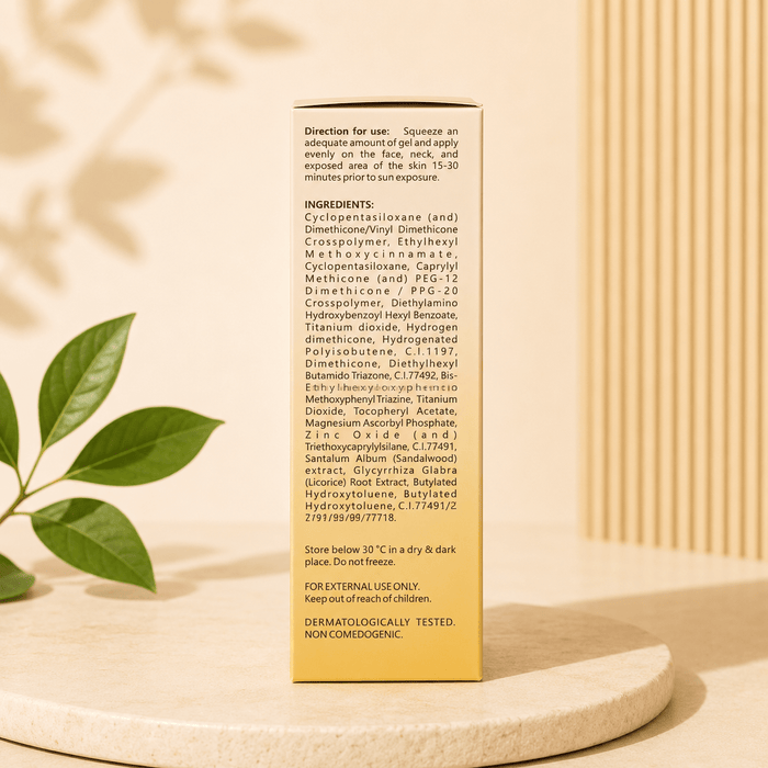 Solasafe Tinted Sunscreen SPF 50 PA+++ (Ivory) - Cosmosentials