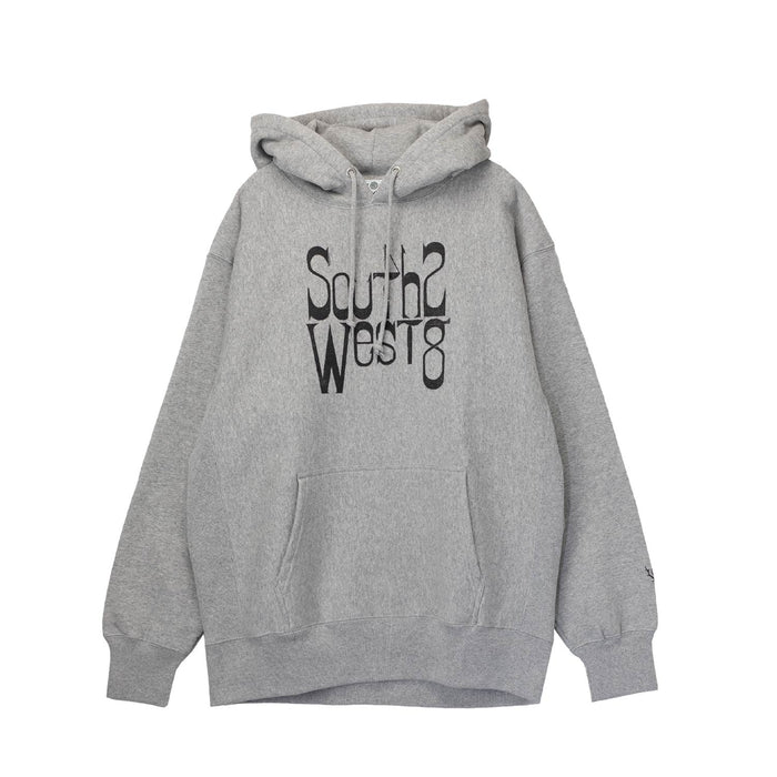 South2 West8 X F. KITAMURA SWEATSHIRT PARKA, Grey
