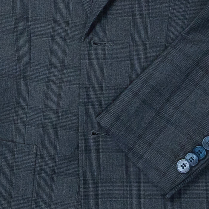 ST2643 NAVY PLAID