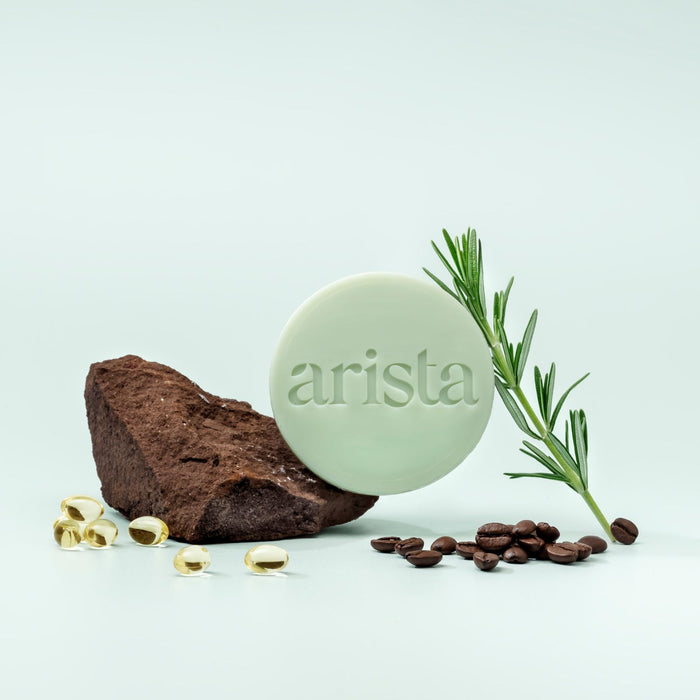 Arista stimulating shampoo bar creative with ingredients