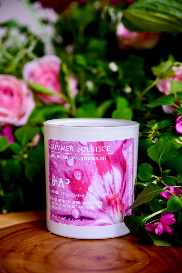 Summer Solstice - 10oz Special Edition Soy Candle - LODGE Soy Candles