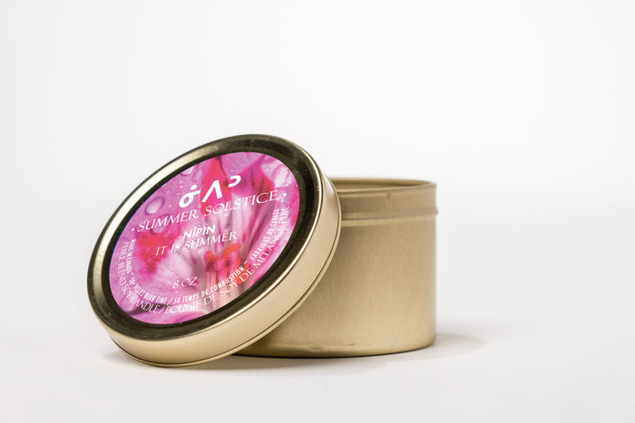 Summer Solstice - 8oz Travel Tin - LODGE Soy Candles