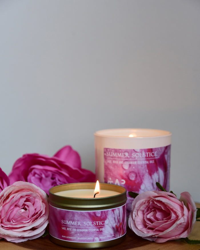 Summer Solstice - 8oz Travel Tin - LODGE Soy Candles