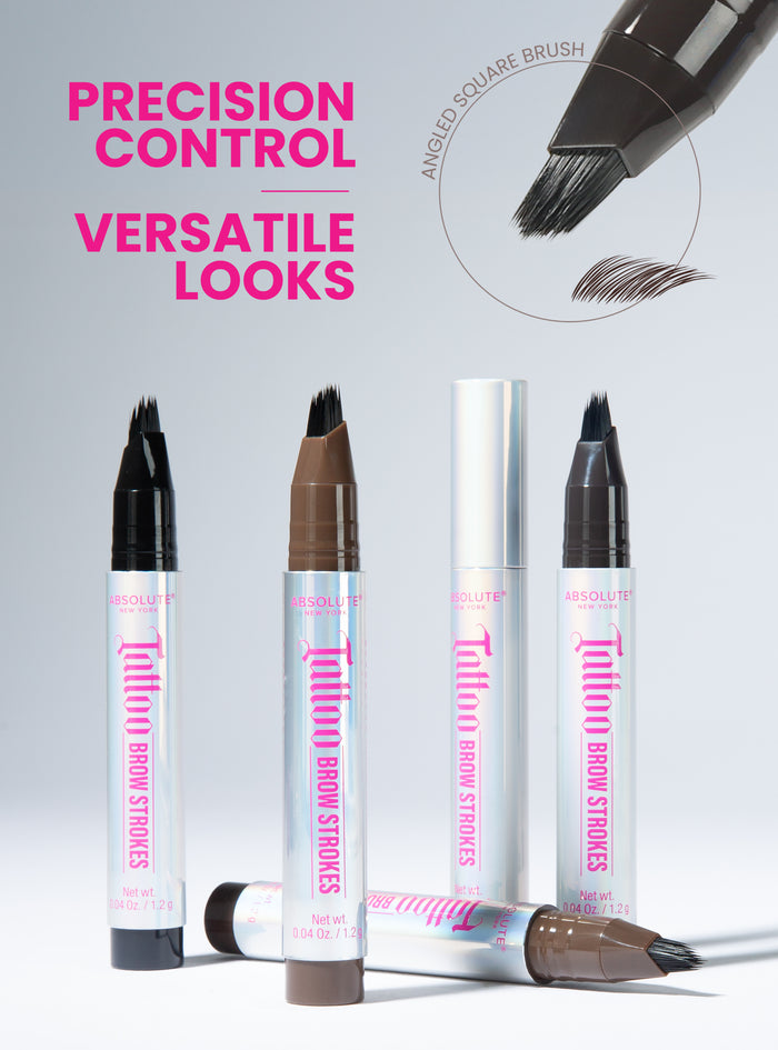 Tattoo Brow Strokes - mebt-04-brown