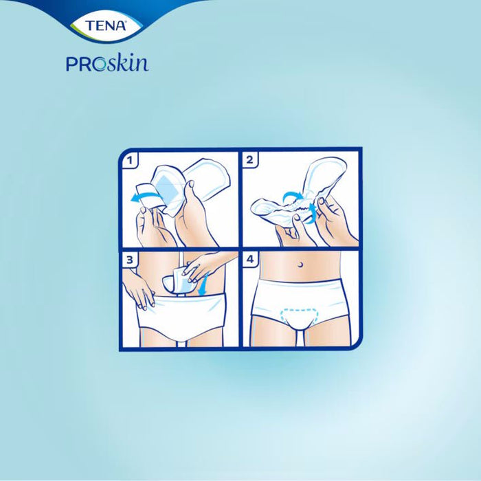 TENA Proskin Pads, Moderate - 41309-Pack - LL Medico
