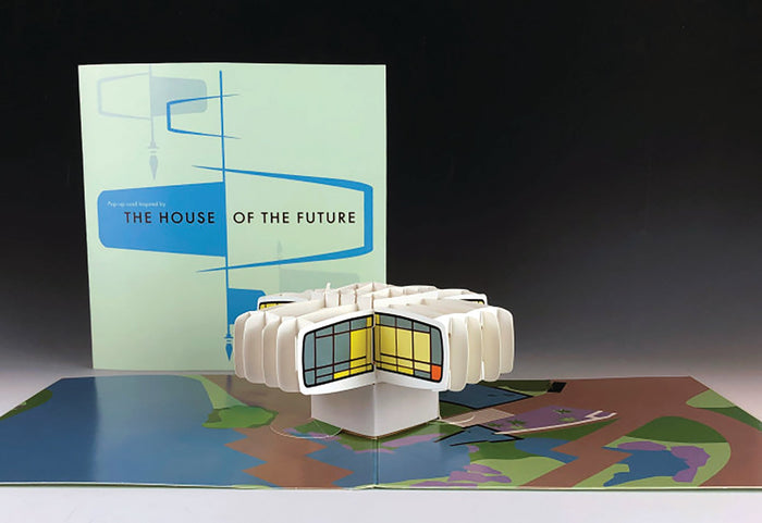 The House of the Future Pop - Up Card - Destination PSP