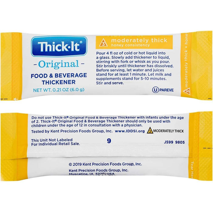 Thick - It Original Thickener, Individual Packets, Case of 200 - J572-LE800-Case - LL Medico