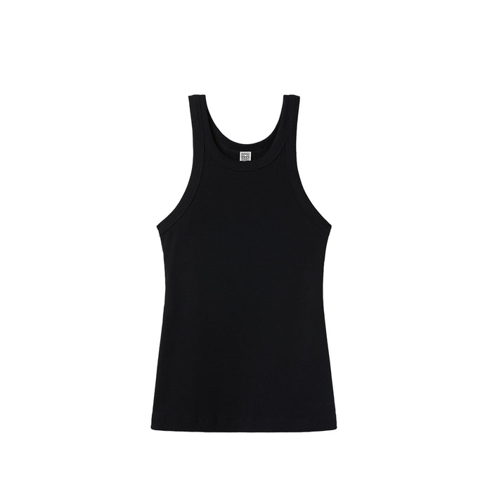 TOTEME CURVED RIB TANK, Black