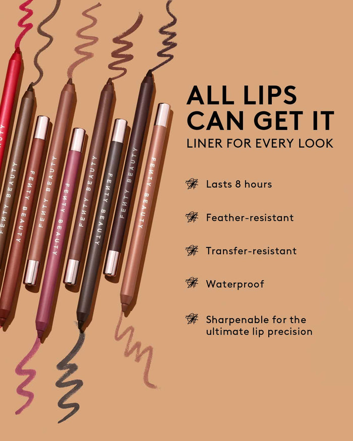 Trace'd Out Longwear Waterproof Pencil Lip Liner—Brown'd Out