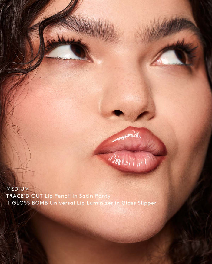 Trace'd Out Longwear Waterproof Pencil Lip Liner—Satin Panty
