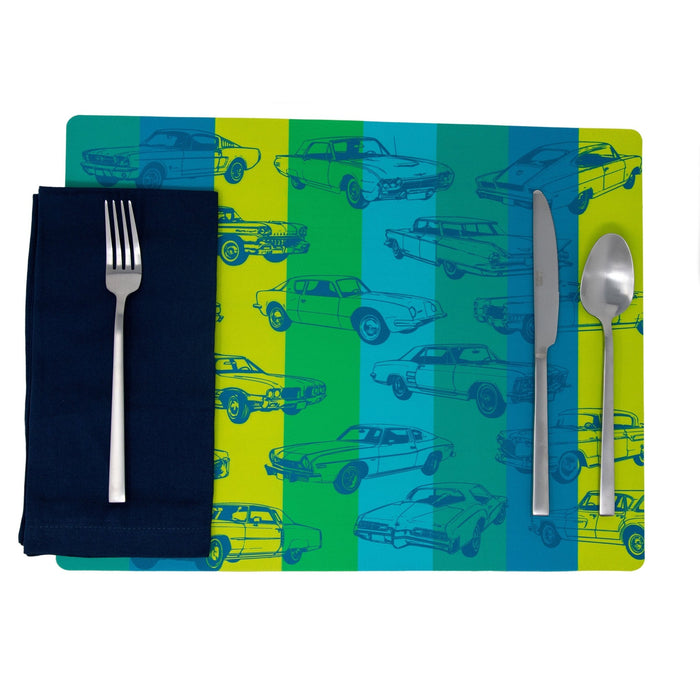 Traffic Jam Placemat - Blue - Destination PSP