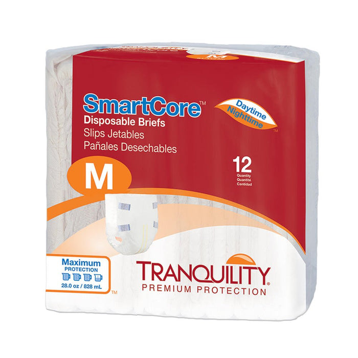 Tranquility SmartCore Disposable Adult Briefs - 2312-Pack - LL Medico