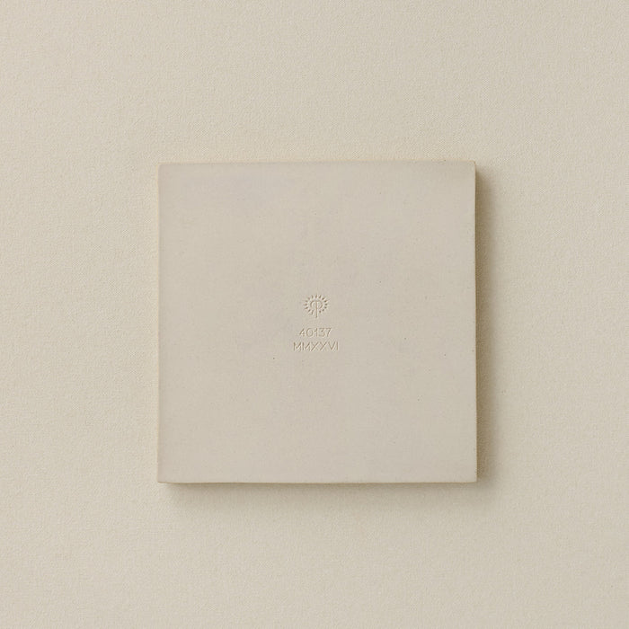 Back of Rookwood 8x8 Tree of Life Grove art tile showing Rookwood markings, year of production, and mold number