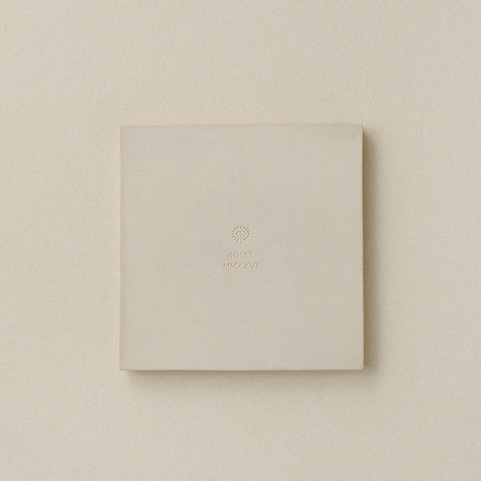Back of Rookwood 8x8 Russet art tile showing Rookwood markings, year of production, and mold number