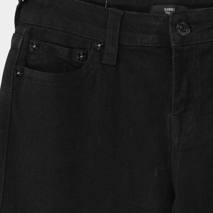 True Religion BOBBI BAGGY, Black Rinse
