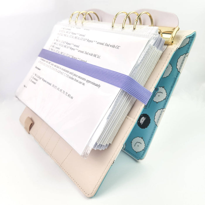 Twice Sheared Sheep - Night Forest Project Journal Planner for Knitters & Crocheters