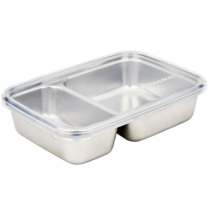 U Konserve Rectangle Divided Stainless Steel 825ml / 28oz