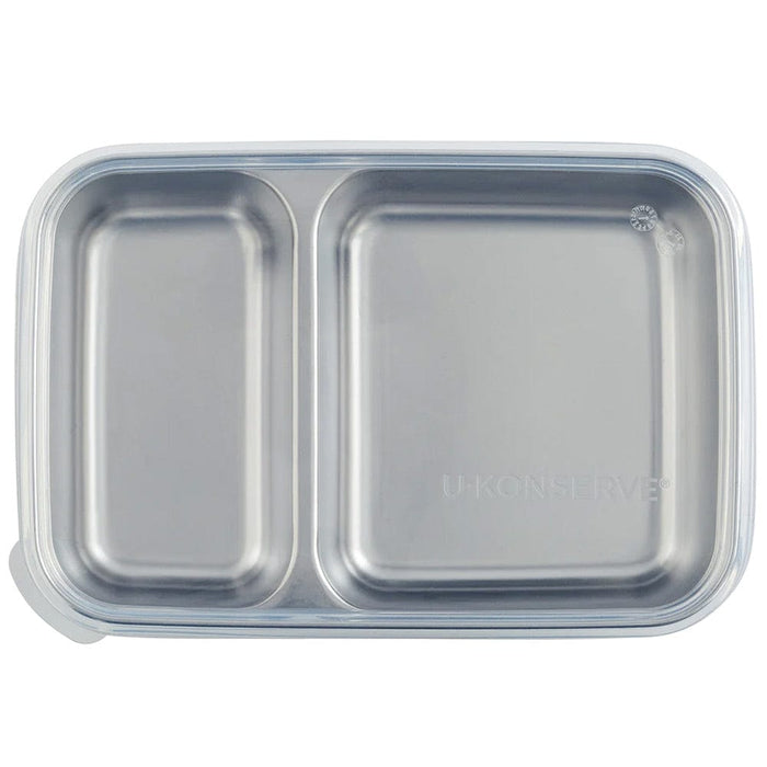 U Konserve Rectangle Divided Stainless Steel 825ml / 28oz
