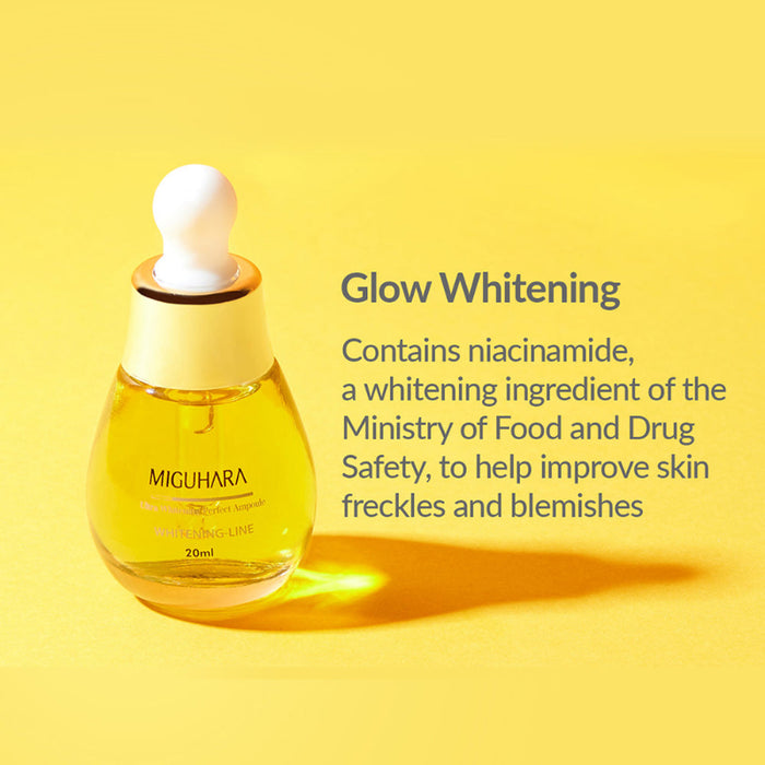 Ultra Whitening Perfect Ampoule - Korean-Skincare