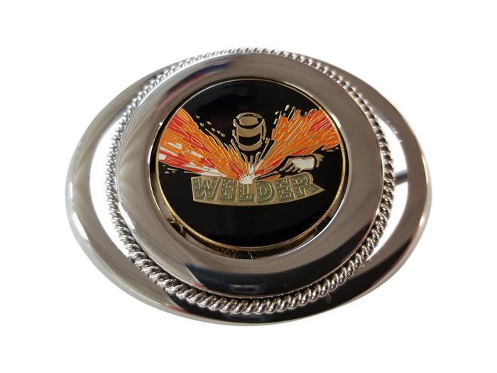 Union Welders Belt Buckle - Ironworkergear