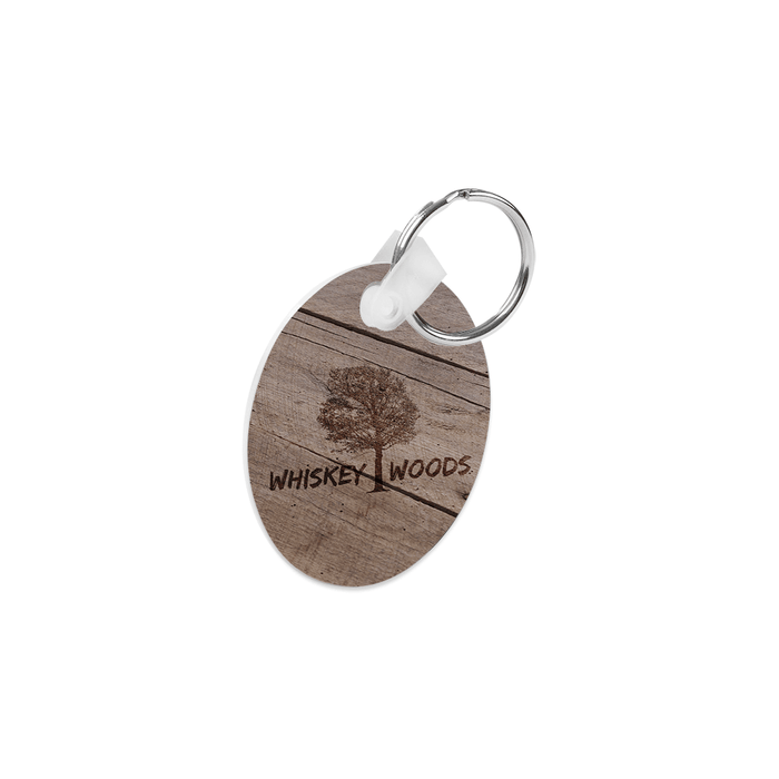 Unisub 2.5" Round Sublimation FRP Keychain - HeatPressNation