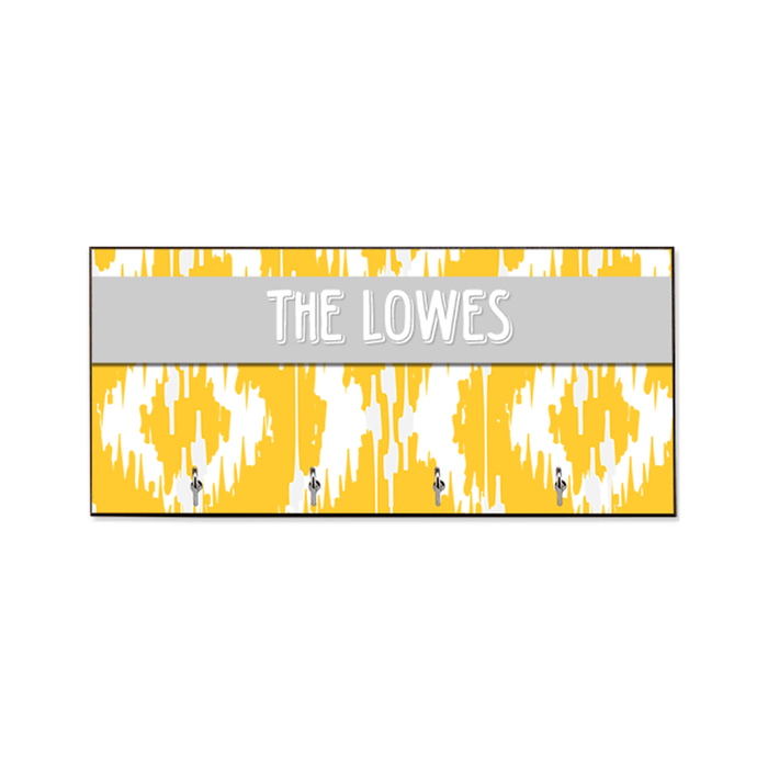 Unisub 5" x 11" Sublimation FRP Key Hanger with Brass Hooks - HeatPressNation