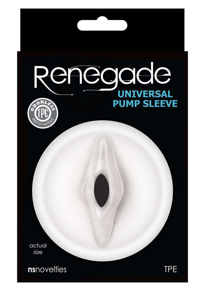 18387 ns novelties renegade universal pump sleeve vagina