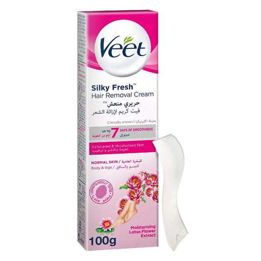 Veet Hair Removal Cream for Normal Skin - 100ml, Depilatories