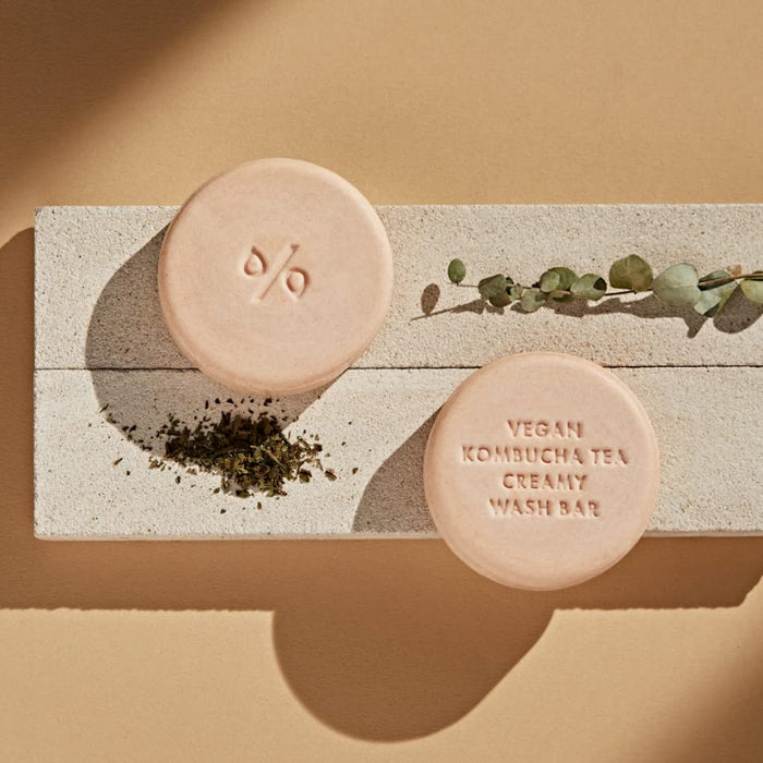 Vegan Kombucha Tea Creamy Wash Bar - Korean-Skincare