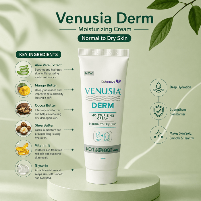 Venusia Derm Moisturizing Cream - Cosmosentials