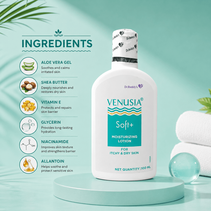 Venusia Soft+ Moisturizing Lotion 100ml - Cosmosentials
