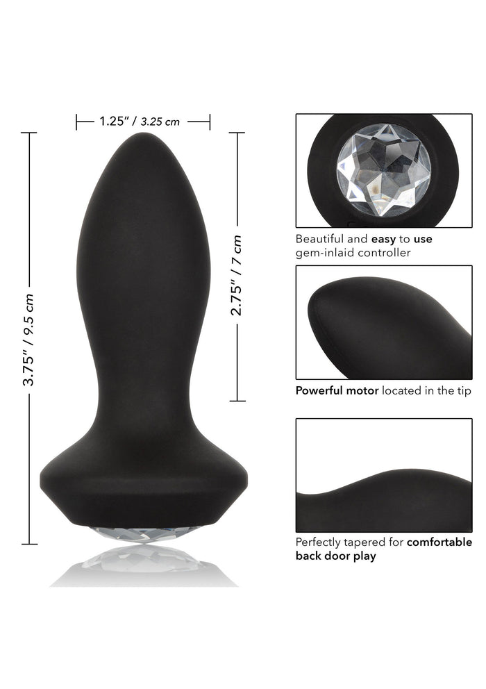 13685 calexotics power gem vibrating petite crystal probe