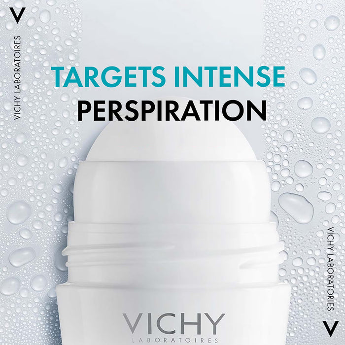 Vichy 48H Intensive Anti-Perspirant Deodorant Roll-On - 50ml, Anti-Perspirant