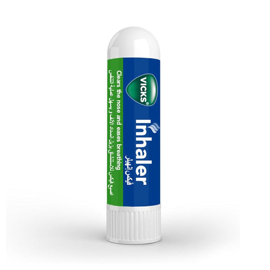 Vicks Menthol & Camphor Nasal Decongestant Inhaler - 1ml (Pack of 12), Respiratory Care