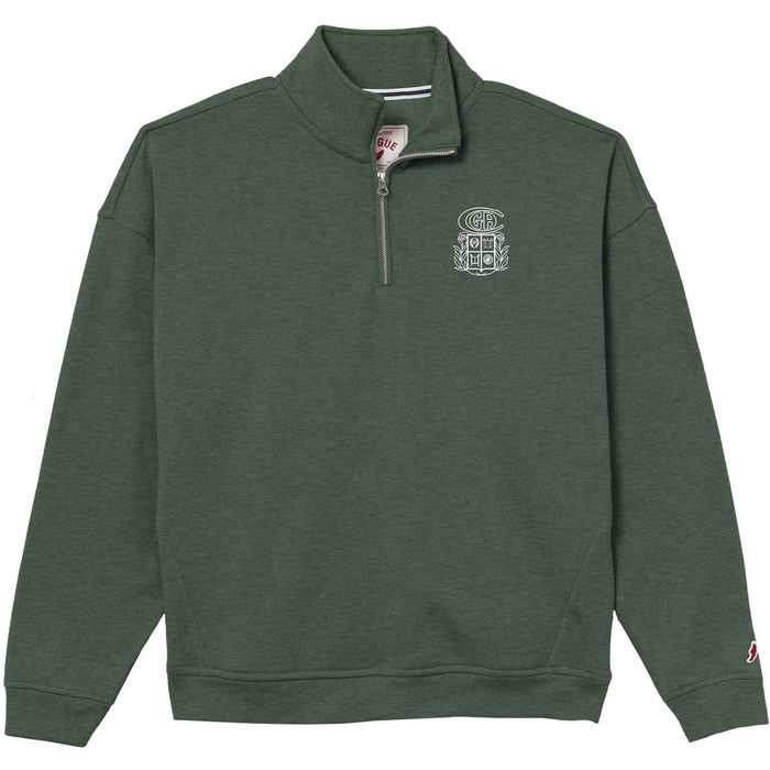Victory Springs Women's CGA Relaxed 1/4 Zip - Hunter