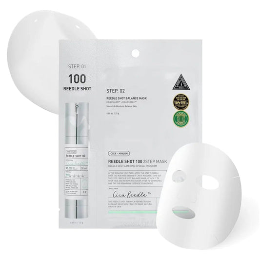 VT Cosmetic Pro Reedle Shot 100 2-Step Hydrogel Mask 1ea